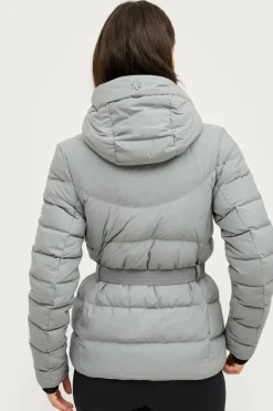 Hot Skijakke Gold Ski Jacket w Clasp Dame Overtøj|Overtøj