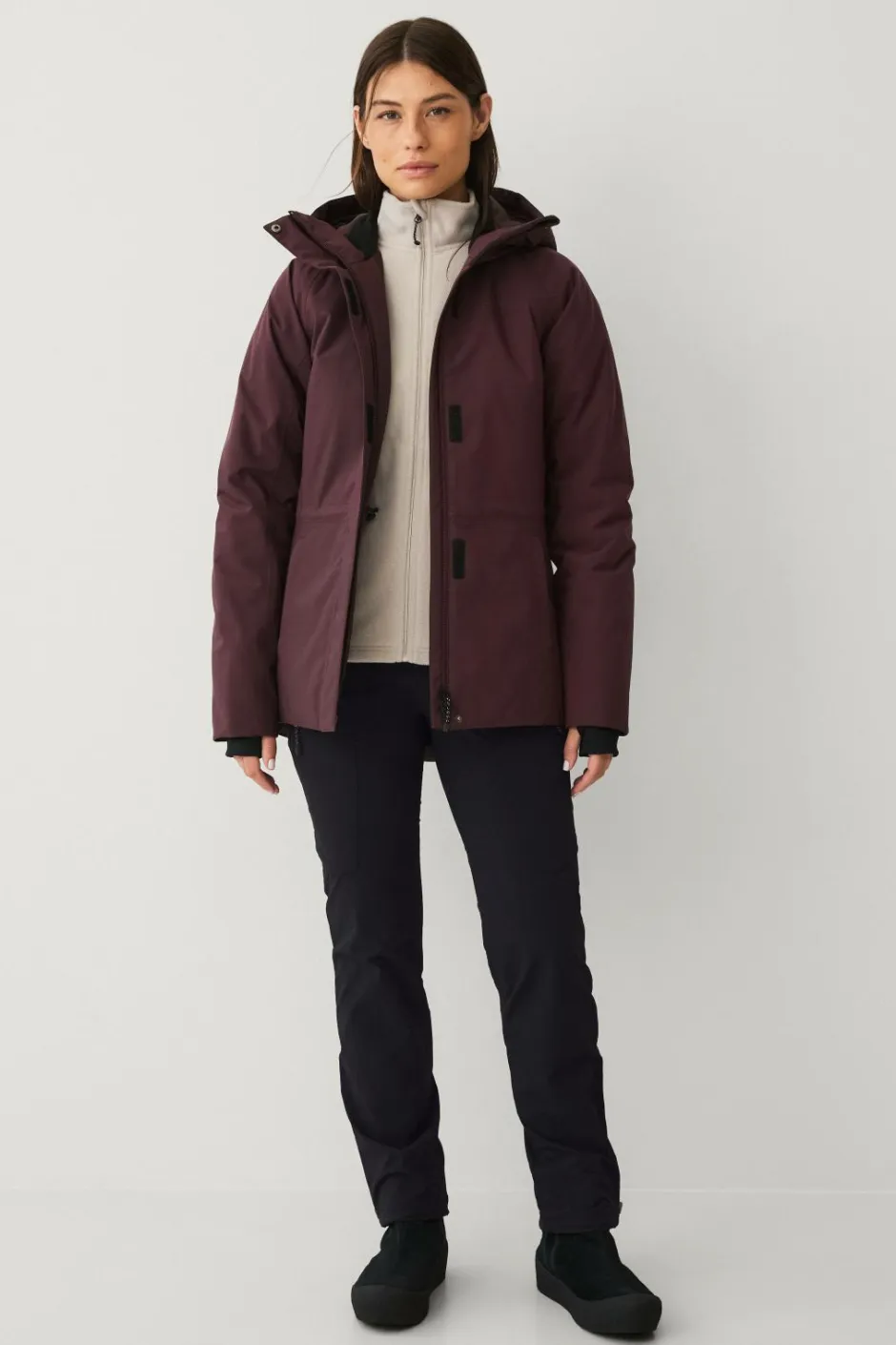 Áhkká Skijakke Outdoor Jacket Padded^Dame Overtøj|Overtøj
