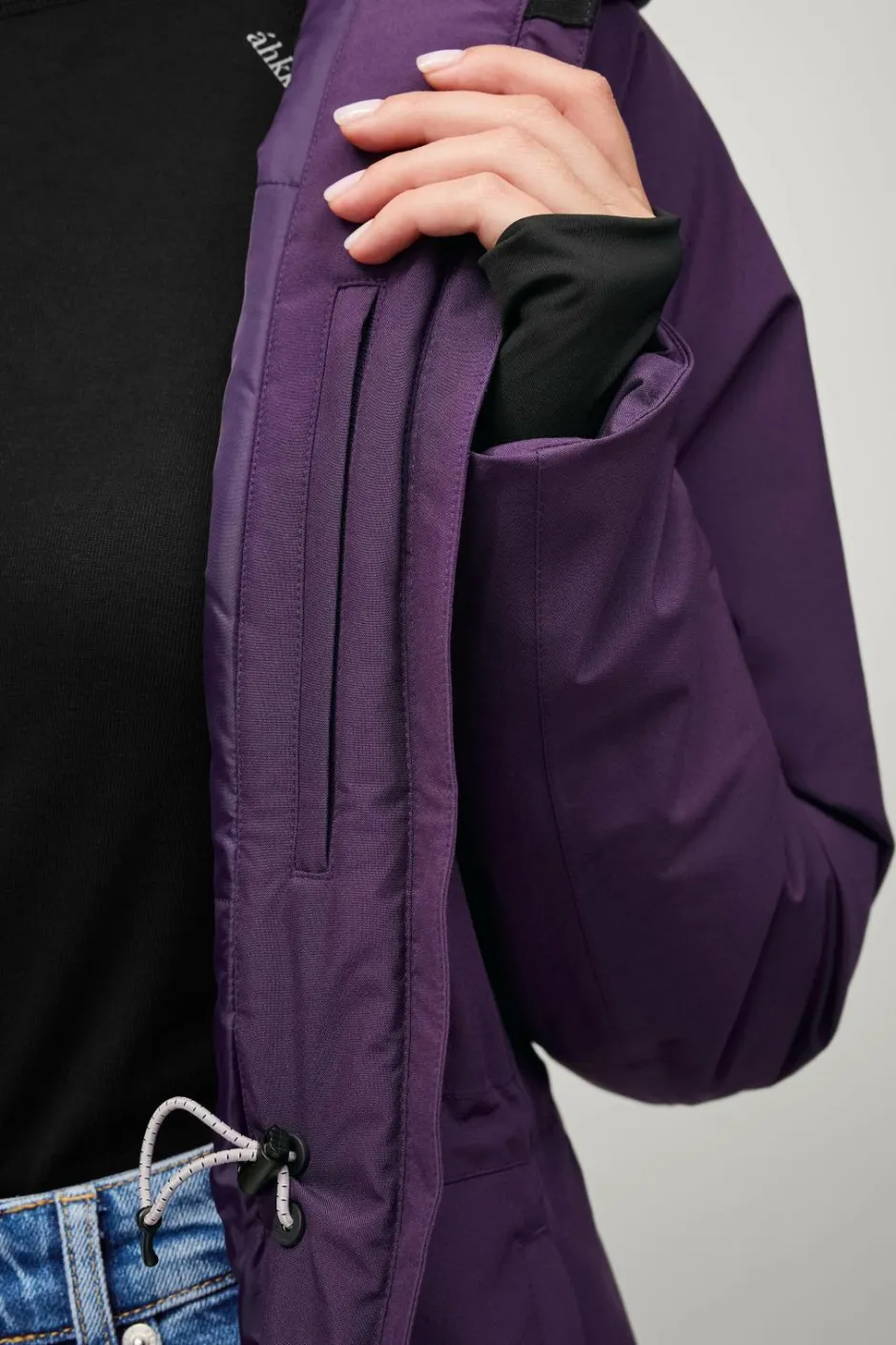 Áhkká Skijakke Outdoor Jacket Padded^Dame Overtøj|Overtøj
