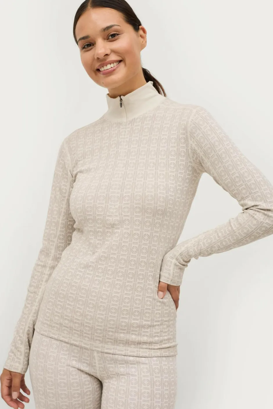 New Termisk top Gold Underwear LS Tee Dame Skiundertøj|Skiundertøj