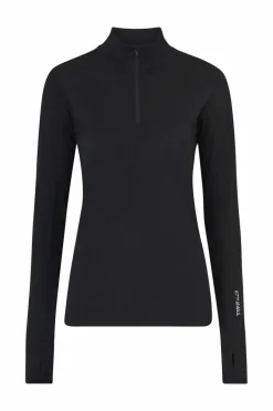Sale Termisk top Merino Wool LS Halfzip W Dame Skiundertøj|Skiundertøj