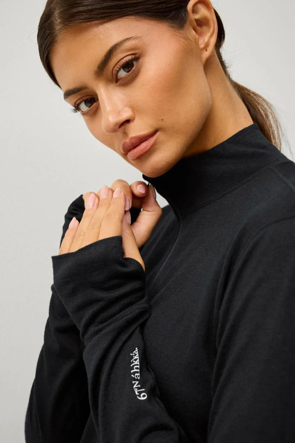 Sale Termisk top Merino Wool LS Halfzip W Dame Skiundertøj|Skiundertøj