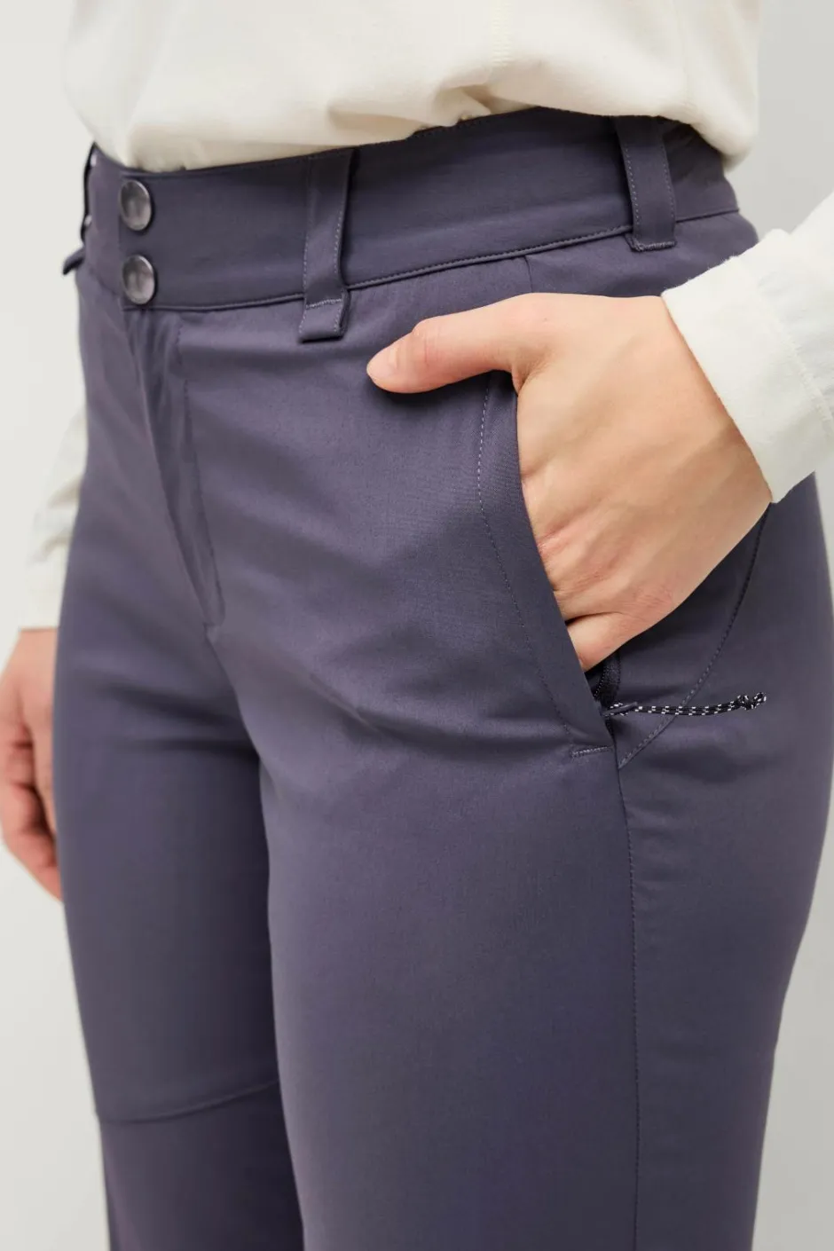 Áhkká Trekkingbukser Lightweight Trekking Capri^Dame Overtøj|Overtøj