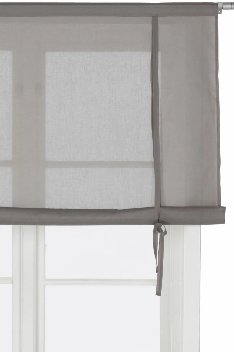 New Roll up-gardin Voile Foldegardiner