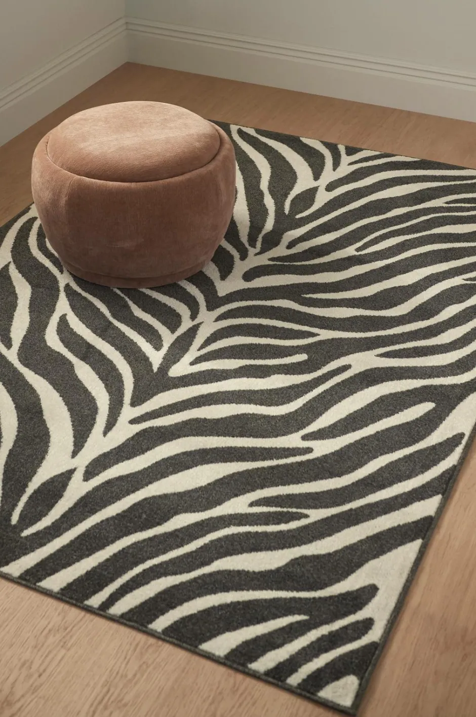 &Home Tæppe Lotus Zebra^ Fladvævede Tæpper