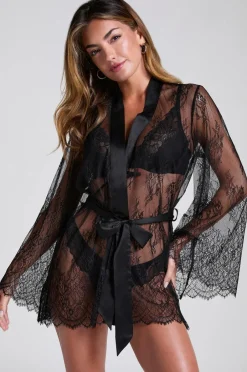 Hunkemöller Kimono Allover Lace^Dame Nattøj