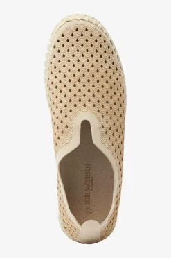 Ilse Jacobsen Skor Tulip 3275^Dame Lærredssko|Slip-On Sko