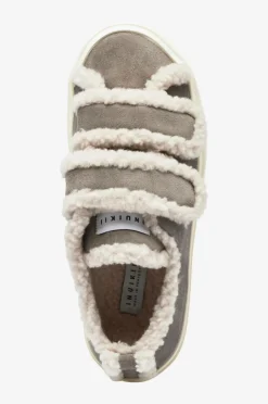 INUIKII Kondisko Shearling Low Velcro^Dame Sneakers