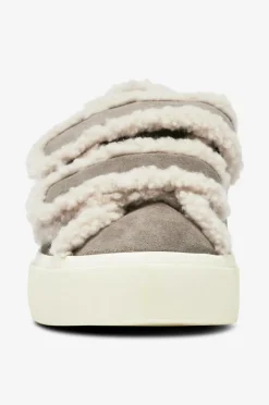 INUIKII Kondisko Shearling Low Velcro^Dame Sneakers