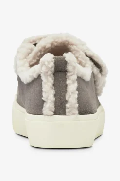 INUIKII Kondisko Shearling Low Velcro^Dame Sneakers