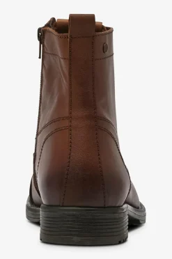 Clearance Ankelstøvler jfwShaun Leather Boot SN Boots & Støvler