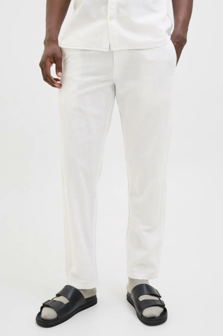 Jack & Jones Bukser jpstKane jjSummer Linen Blend Jogger^ Bukser