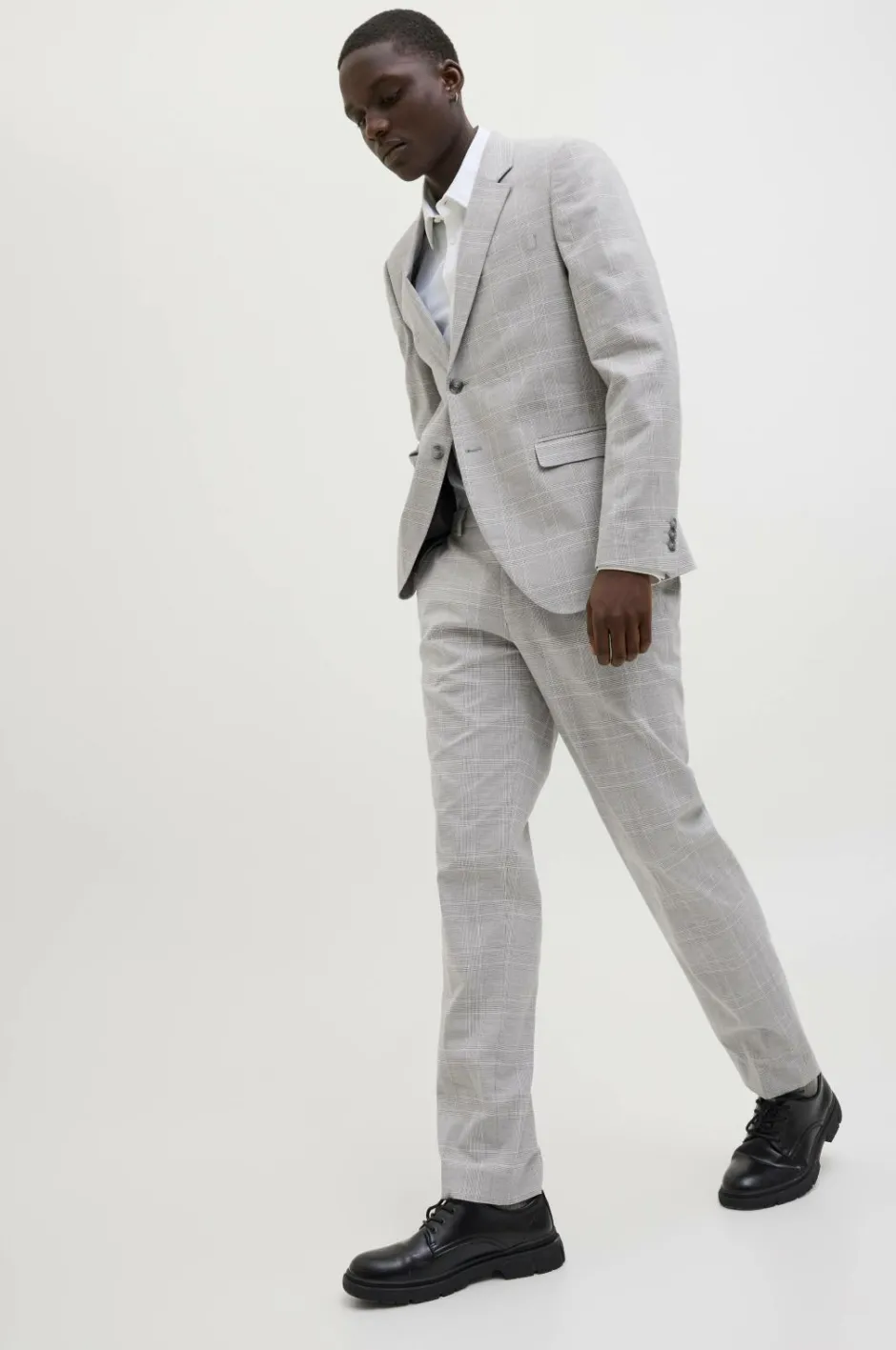 Jack & Jones Dragt jprRiviera Linen Suit Slim Fit SN^ Blazere & Jakkesæt