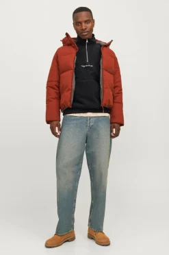 Jack & Jones Fleecetrøje jorVesterbro Fleece Quarter Zip^ Overtøj|Overtøj