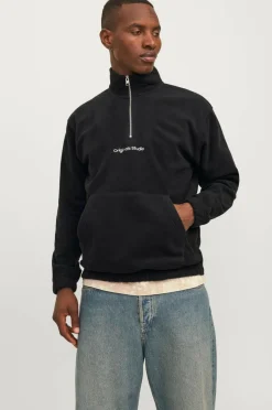 Jack & Jones Fleecetrøje jorVesterbro Fleece Quarter Zip^ Overtøj|Overtøj