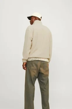 Jack & Jones Fleecetrøje jorVesterbro Fleece Quarter Zip^ Overtøj|Overtøj
