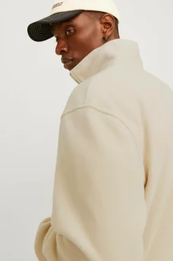 Jack & Jones Fleecetrøje jorVesterbro Fleece Quarter Zip^ Overtøj|Overtøj