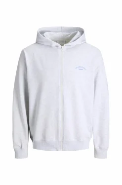 Outlet Hættetrøje jjCollege Logo Sweat Zip Hood Jnr Børn Sweatshirts & Hoodies