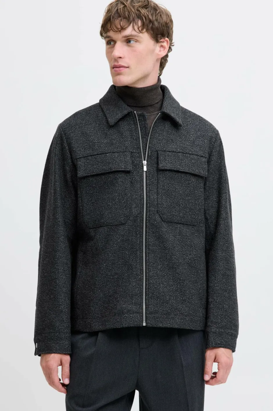 Jack & Jones Jakke jprBlurussel Wool Blend Jacket SN^ Jakker & Frakker