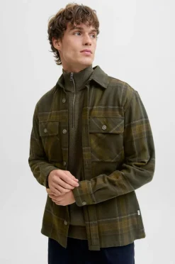 Jack & Jones Overskjorte jprRayle Melange Check^ Jakker & Frakker