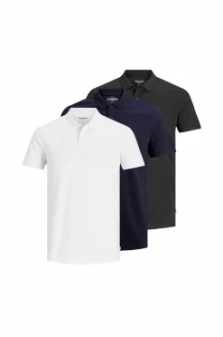 Hot Poloshirt jjeBasic Polo SS 3-pak Poloshirts