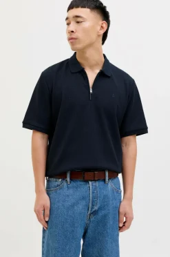 Jack & Jones Poloshirt jjeAustin Zip Polo SS^ Poloshirts