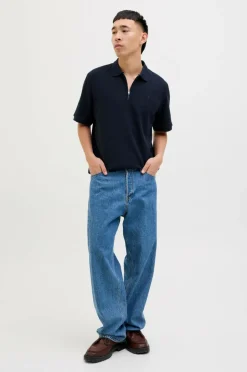 Jack & Jones Poloshirt jjeAustin Zip Polo SS^ Poloshirts