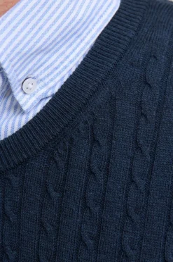 Jack & Jones Pullover jjeEmil Knit Cable Crew Neck^ Trøjer