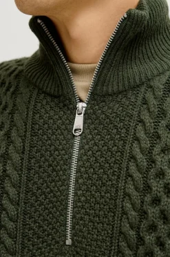 Clearance Pullover jjPaul Knit Half Zip Trøjer