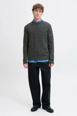 Jack & Jones Pullover jprBlulambswool Knit Crew Neck^ Trøjer