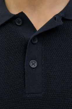 New Pullover jjeGeorge Knit Polo LS SN Poloshirts