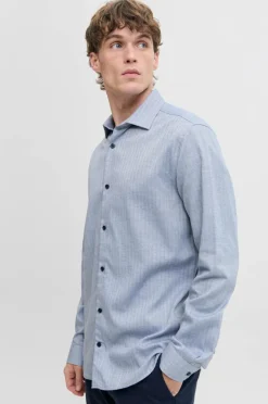 Jack & Jones Skjorte jprBlaparker Melange L/S Shirt BF S^ Skjorter