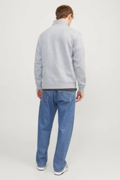New Sweatshirt jjeBradley Sweat Half Zip Sweatshirts & Hoodies