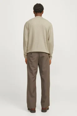 Best Trøje jjeEmil Knit Polo Half Zip LS Noos Trøjer