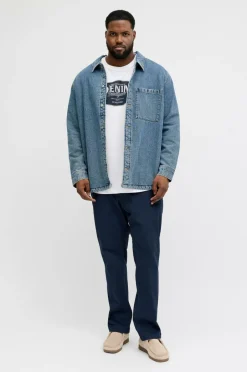 New T-shirt jjeDover Denim Tee SS O-neck SN Pls T-Shirts & Tanktoppe