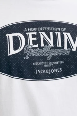New T-shirt jjeDover Denim Tee SS O-neck SN Pls T-Shirts & Tanktoppe