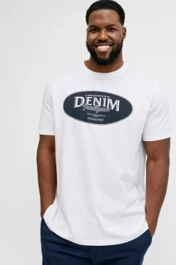 New T-shirt jjeDover Denim Tee SS O-neck SN Pls T-Shirts & Tanktoppe