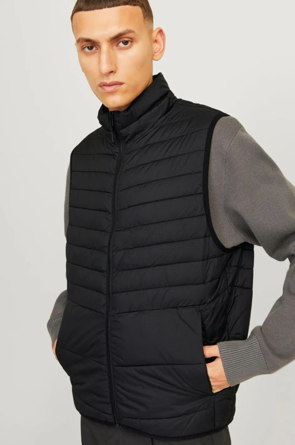 Jack & Jones Vest jjeState Packable BW Collar^ Jakker & Frakker