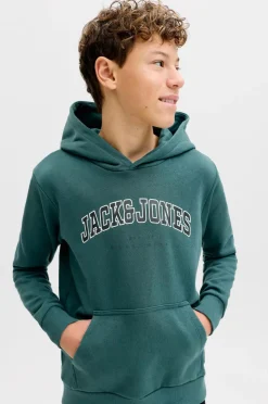 Jack & Jones Junior Hættetrøje jjeCaleb Varsity Sweat Hood Noos JN^Børn Sweatshirts & Hoodies