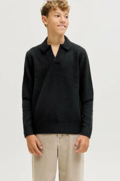 Outlet Junior Pullover jjoho Ollie Knit Split Neck Jnr Børn Trøjer & Cardigans