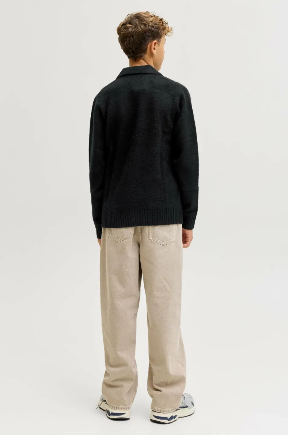 Outlet Junior Pullover jjoho Ollie Knit Split Neck Jnr Børn Trøjer & Cardigans