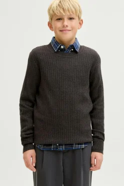 Jack & Jones Junior Pullover jprBlubarkley Knit Crew Neck Jnr^Børn Trøjer & Cardigans