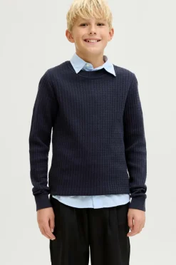 Outlet Junior Pullover jprBlubarkley Knit Crew Neck Jnr Børn Trøjer & Cardigans