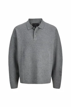 Jack & Jones Junior Pullover jprBlabradfort Knit Polo LN Jnr^Børn Trøjer & Cardigans