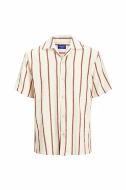Jack & Jones Junior Skjorte jorCoba Stripe Resort Shirt SS Jnr^Børn Skjorter