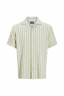 Jack & Jones Junior Skjorte jorCoba Stripe Resort Shirt SS Jnr^Børn Skjorter