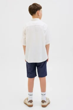 Discount Junior Shorts jpstJaiden jjSummer Linen Blend SH Børn Shorts