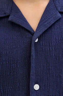 Jack & Jones Junior Skjorte jorLuke Crinkle Shirt SS Jnr^Børn Skjorter