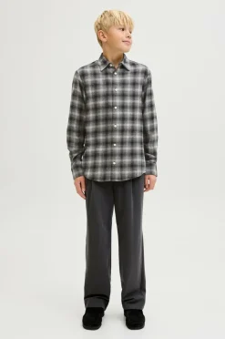 Online Junior Skjorte jcOcover Checked Flannel Børn Skjorter