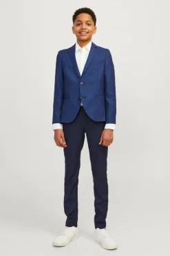 Jack & Jones Junior Skjorte jjeLinen Blend Shirt LS SN Jnr^Børn Skjorter